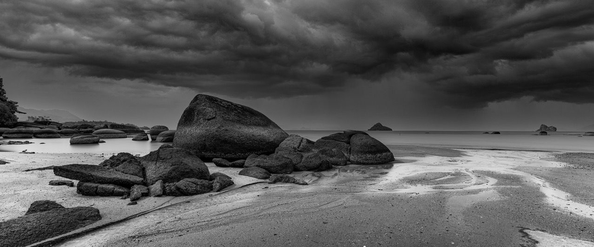Pantai Pasir Hitam (Black Sand Beach), Langkawi © SC Shekar